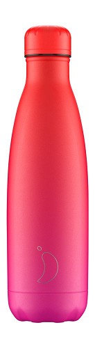 Chilly's Bottle 500ml Gradient Hot Pink